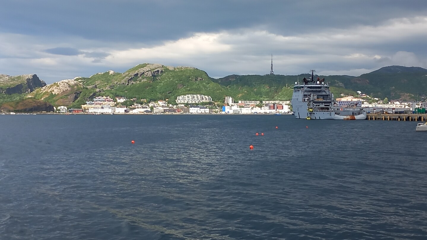 De haven van Bodø