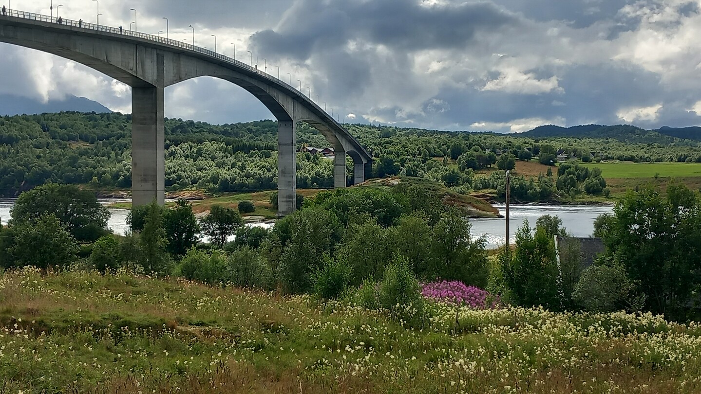 Brug over de Saltstraumen