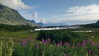 Uitzicht bij Storfjorden, Lofoten