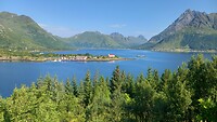 Langs de E10 tussen Svolvær en Lødingen, Lofoten