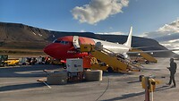 Geland op Spitsbergen (Svalbard)