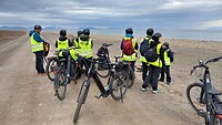 E-bike tocht op Svalbard