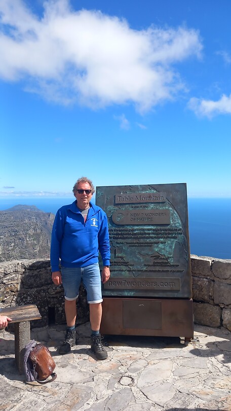 Kajuitzanger op Tafelberg
