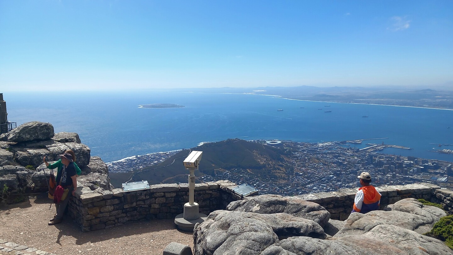 Uitzicht op Kaapstad