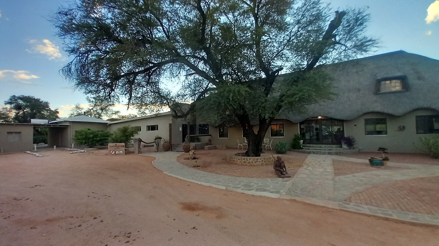 Vertrek uit de Hammerstein Lodge