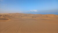 Hoge duinen ten zuiden van Walvisbaai