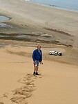 Kajuitzanger aan de Atlantische Oceaan