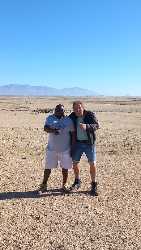 Met Gerson in de woestijn