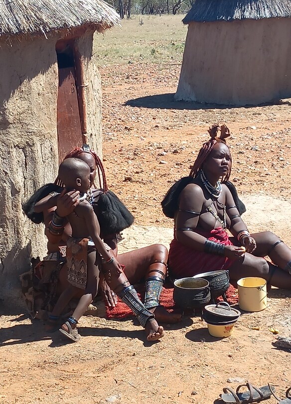 Himba dorp Omapaha