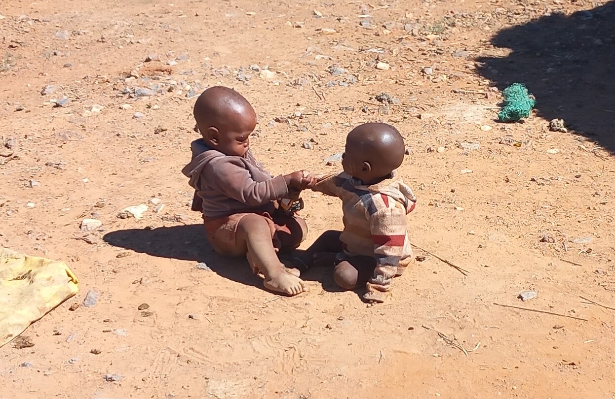 Himba dorp Omapaha