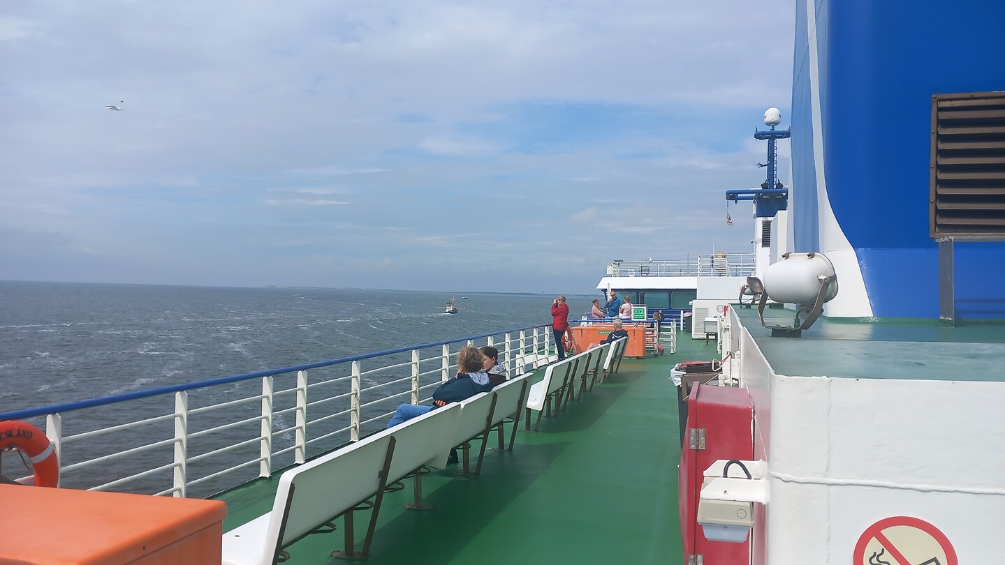 Met de 'Friesland' naar Terschelling