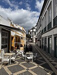 Straatje in het centrum van Ponta Delgada