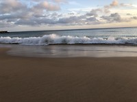 Mooie surfgolven.