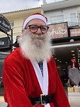 De kerstman was niet weg te branden in Torremolinos