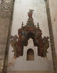 Fresco in klooster van Simat