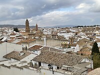 Uitzicht op Antequera vanaf kasteel