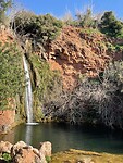 Waterval beneden ons plekje in Alte
