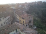 Vaag vergezicht over San Miniato alto