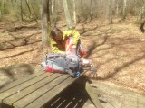 Rustpunt bij waterval