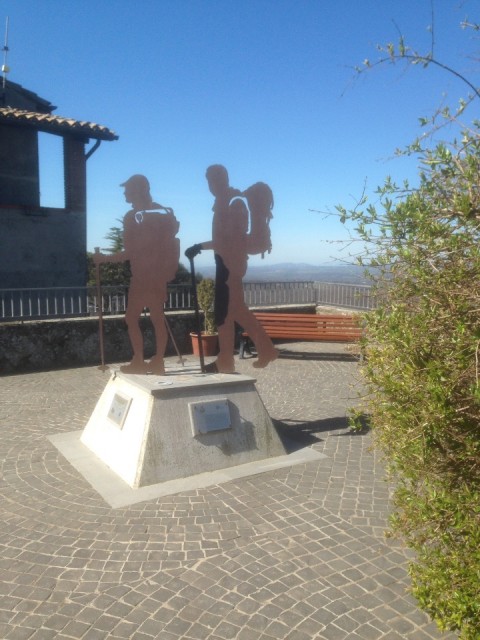 Pelgrim stanldbeeld