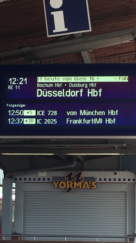 overstap in Dortmund