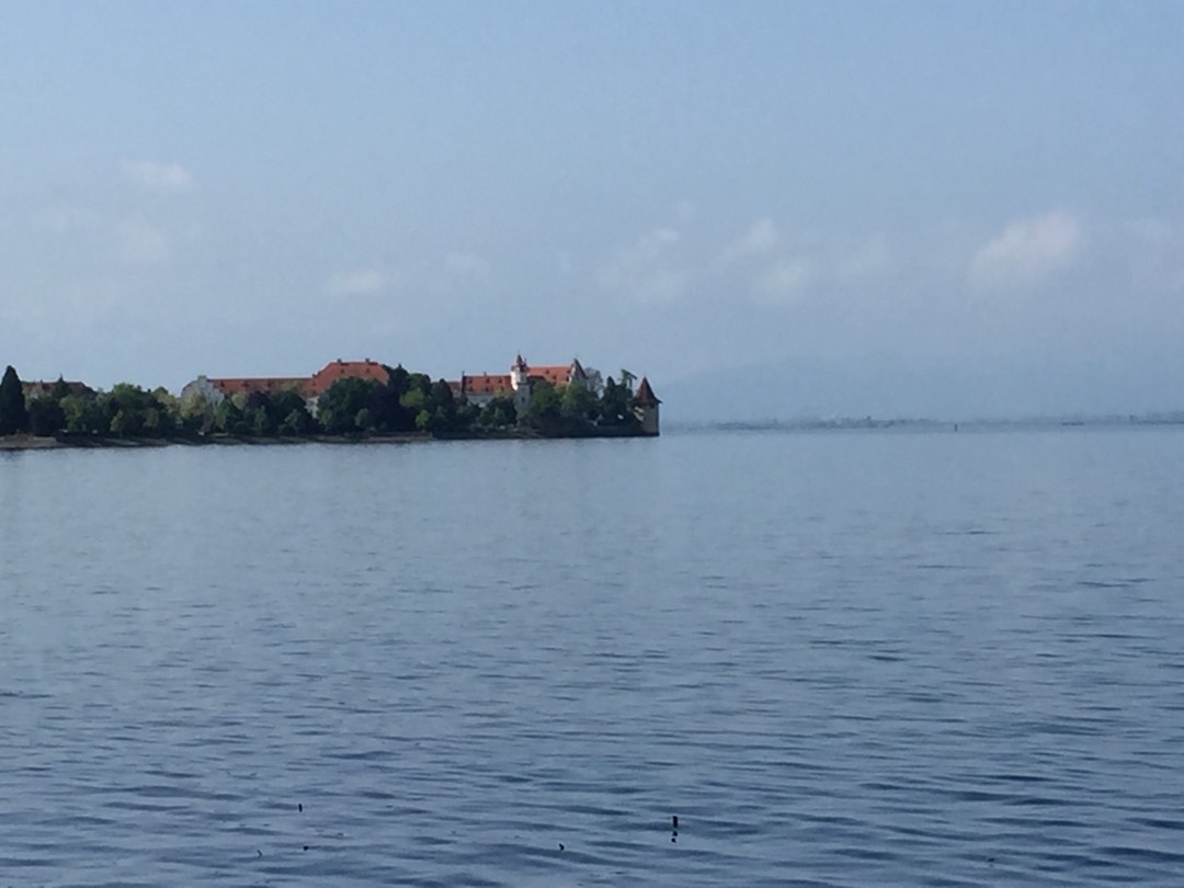 Het eerste blik op de Bodensee