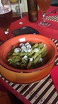 penne met acacia bloemen