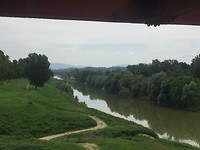 Fietspad naar Firenze langs de Arno