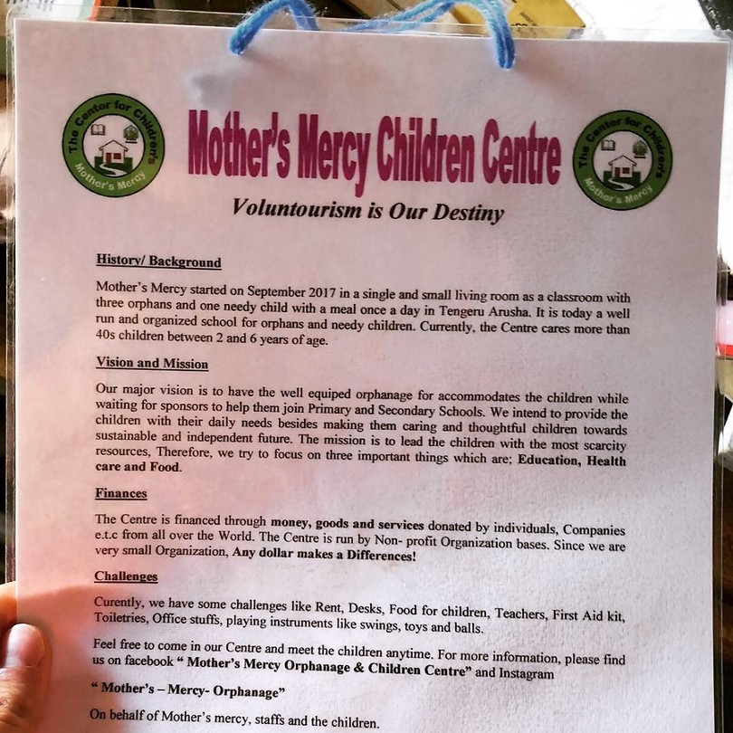 Mother's Mercy Children Centre