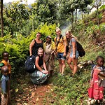 Materuni waterval - plaatselijke bewoners