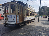 Tram in porto