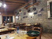 Het restaurant einde van de avond