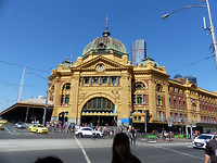 Trein station Melbourne