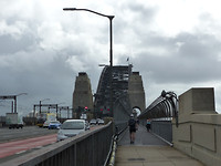 Op weg naar de brug