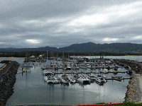 Uit op de haven van Coffs Harbour