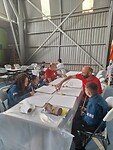 Ronald en Joao hadden een leuke en erverende schilderworkshop. Thema Liefde en vriendschap