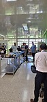 chefs presenteren technieken in de Colegio - enorme mahi - mahi vis