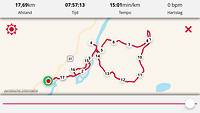 Route van derde wandeldag