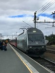 De geweldig luxe trein voor de 300 af te leggen km’s