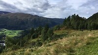 Sollia-hytta en uitzicht