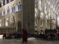 100 Noorse kinderen op excursie In de kathedraal