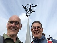 paar km oplopen met Arina