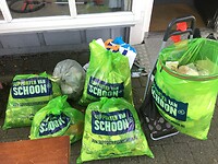 opbrengst aan afval