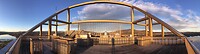 Panoramafoto met cameravervorming