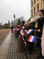 Ons plekje voor het Paleis
