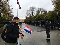 Eenzame toeschouwer, de Noren mogen hier niet komen