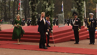 Groet aan de Nederlandse delegatie
