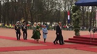Ontvangst koningspaar