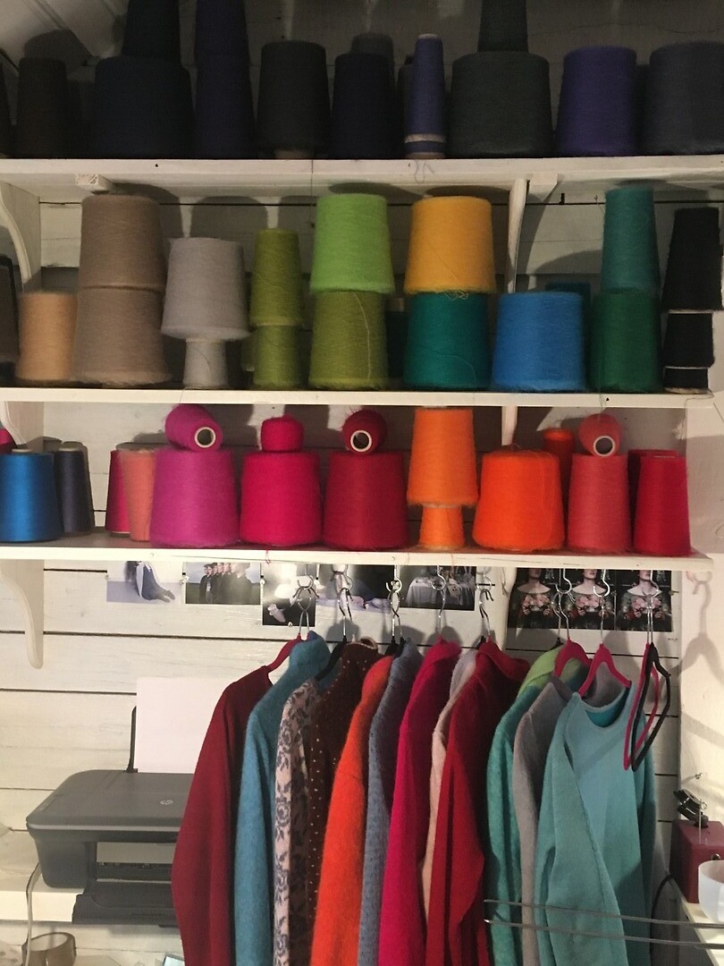 Materialen in breikamer