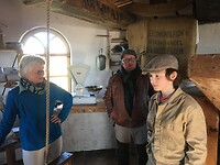 Uitleg boven in de molen